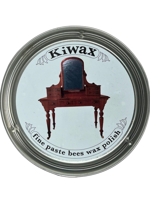Kiwax Fine Paste Bee's Wax Polish tin
