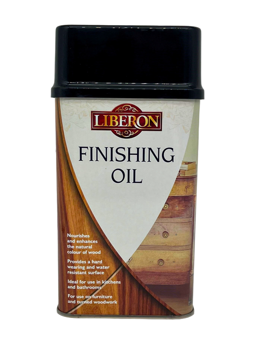 Liberon Finishing Oil is a blend of high quality oils for use on all interior wood, turned woodwork and wooden toys.