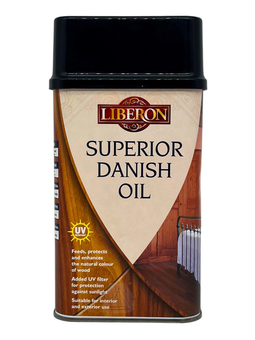 Liberon Superior Danish Oil is a blend of pure tung oil and natural oils with UV filters.