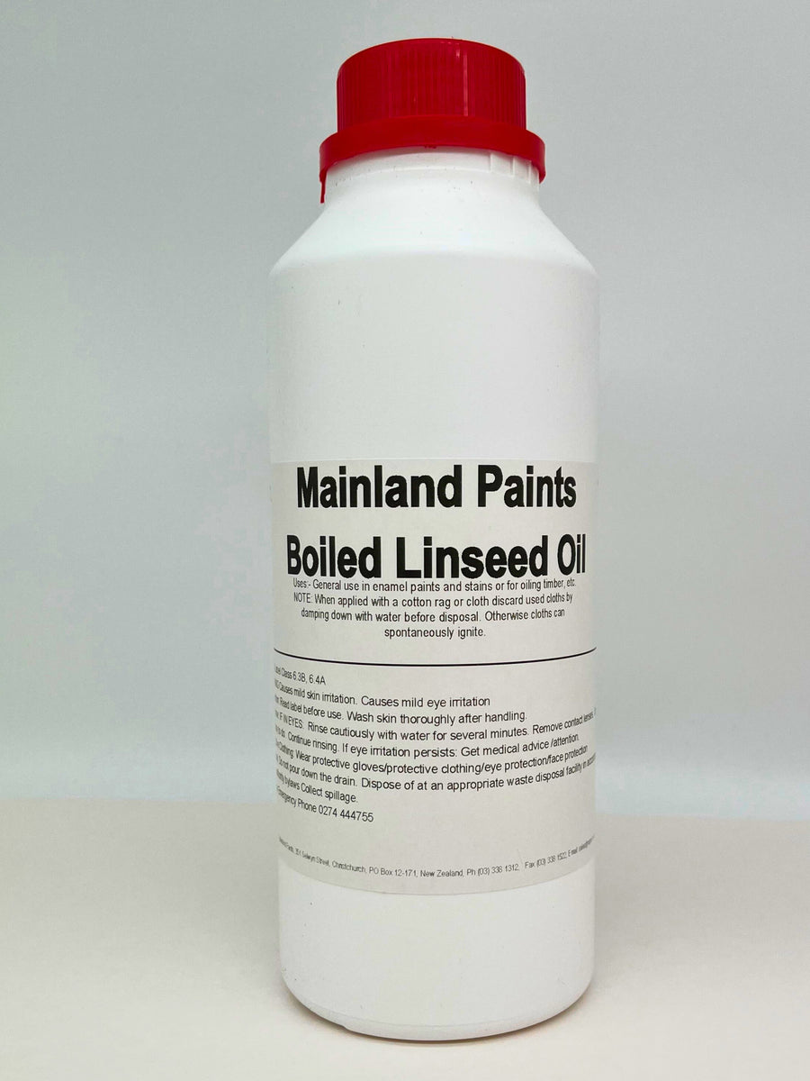 Mainland Boiled Linseed Oil Mainland Colour Shop