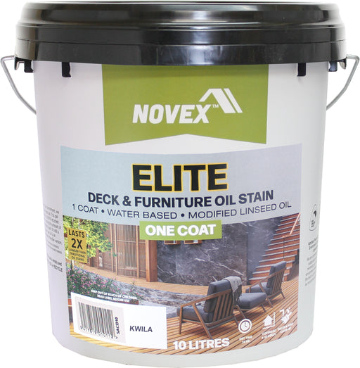 Novex Elite Deck & Furniture Oil Single Coat Stain container