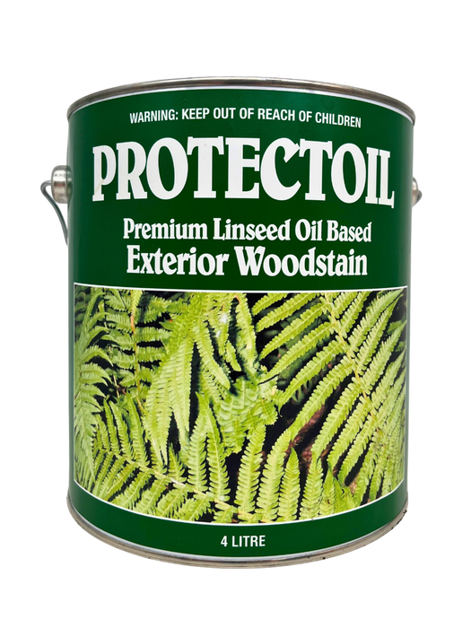 Protectoil is a linseed oil based exterior timber stain