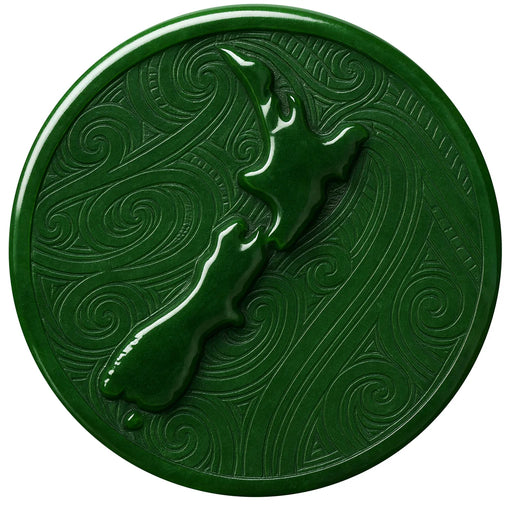 Greenstone decorative design of Aotearoa