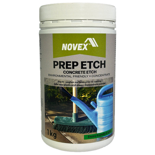 AP Prep Etch Concrete Etch should be used to prepare a concrete surface prior to coating.