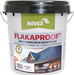 A 10 litre bucket of Novex Flakaproof Anti Corrosive Roof Paint in Charcoal Grey.