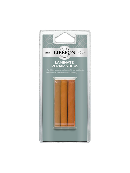 Liberon Laminate Repair Sticks used for laminate flooring repairs