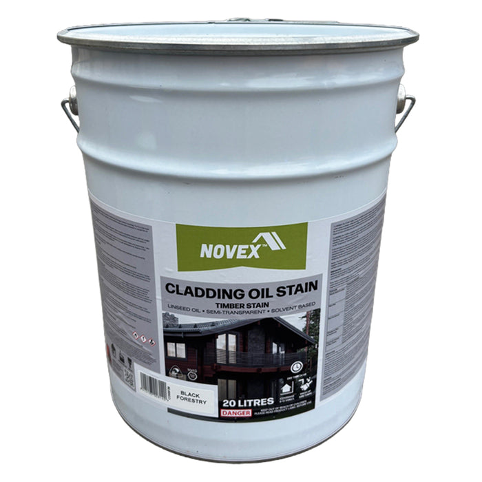 Novex Cladding Oil Stain  bucket with  on a white background
