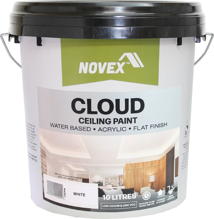 10L pail of Novex Cloud Ceiling Paint 