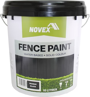 Novex Fence Paint - 10L FENCE PAINT WAIMAK BLACK