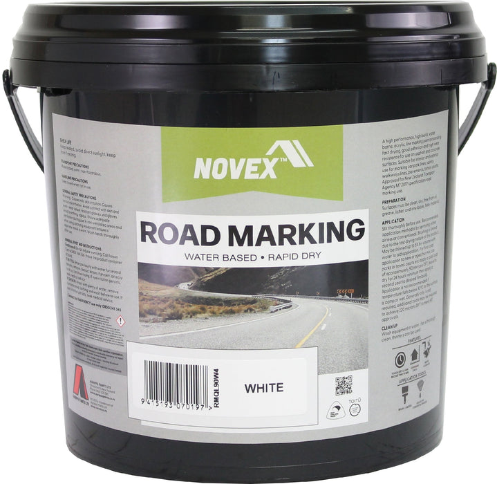 10L pail of Novex Road Marking Paint 