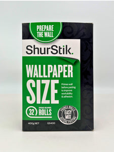 ShurStik Wallpaper Size