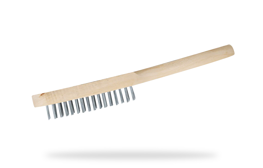 Wire Brush Wooden Handle